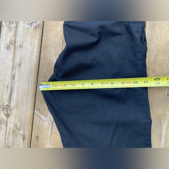 UNIQLO Pants Womens sz 10 Black Slim Straight Leg Stretch Trouser 27x26 - Picture 10 of 10